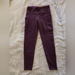 Athleta Deep Purple Leggings
